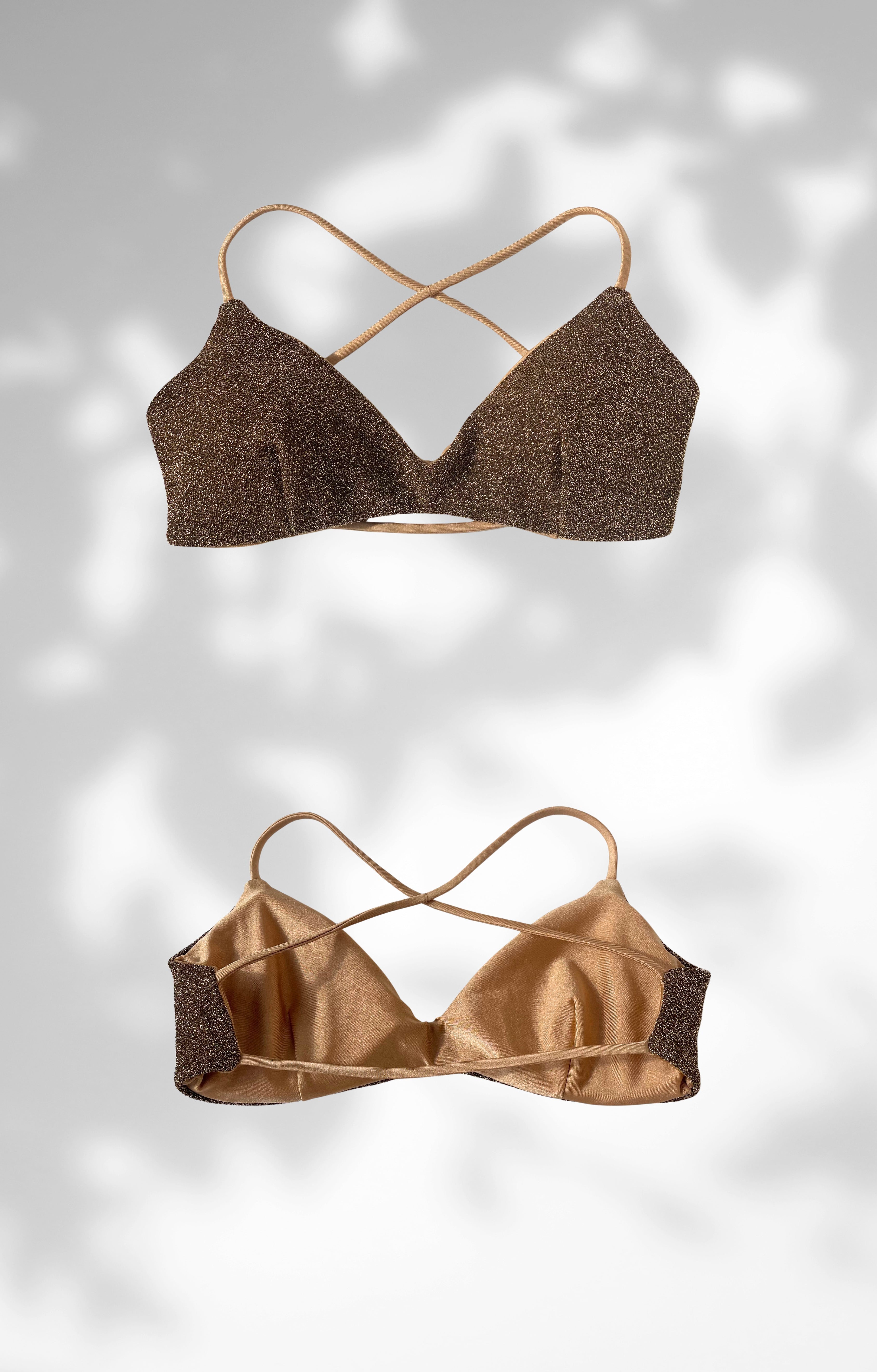 Bralette - gold