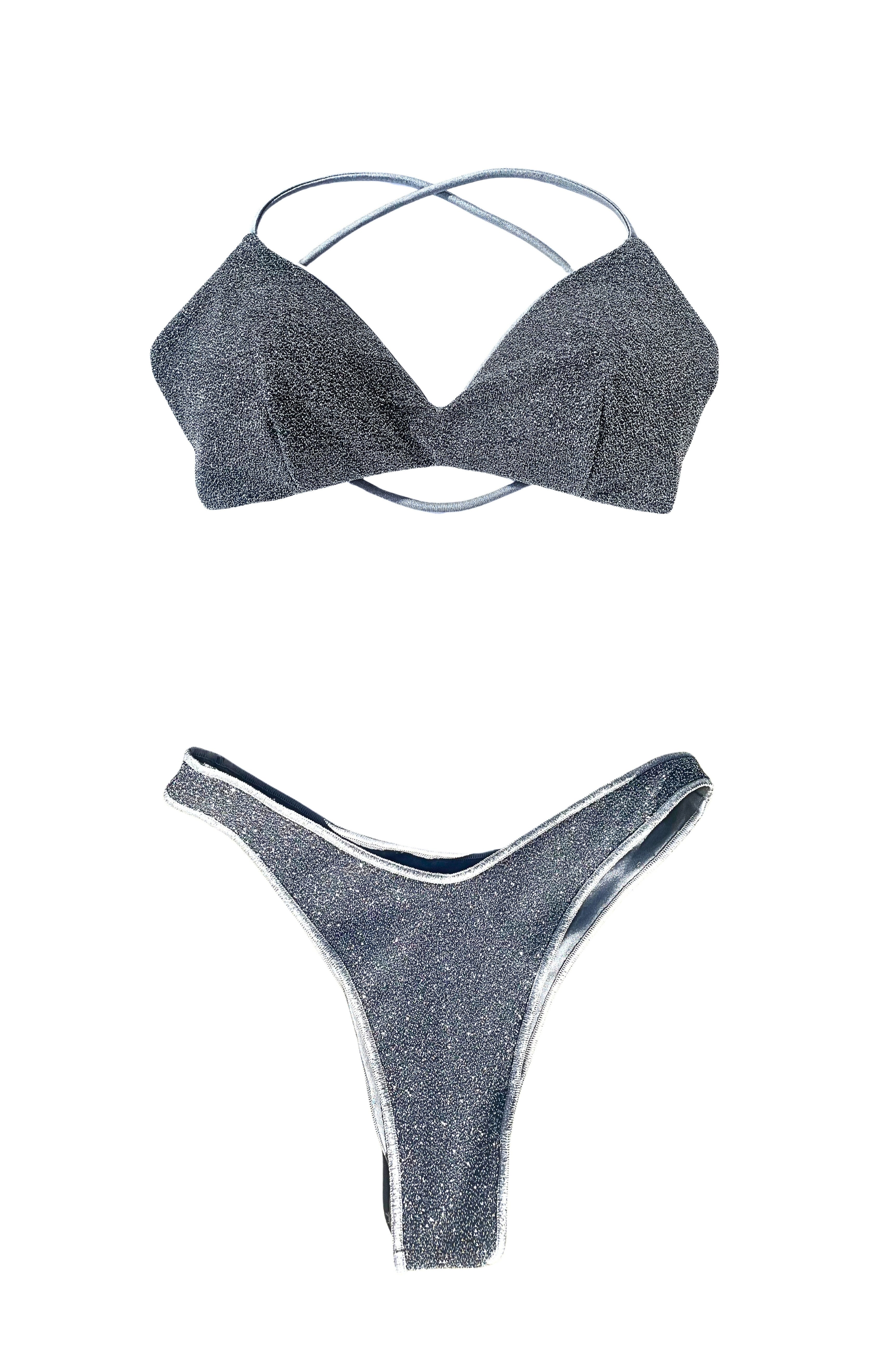 Bralette - dark silver