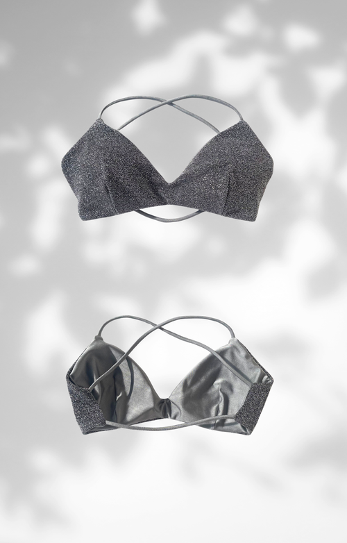 Bralette - dark silver