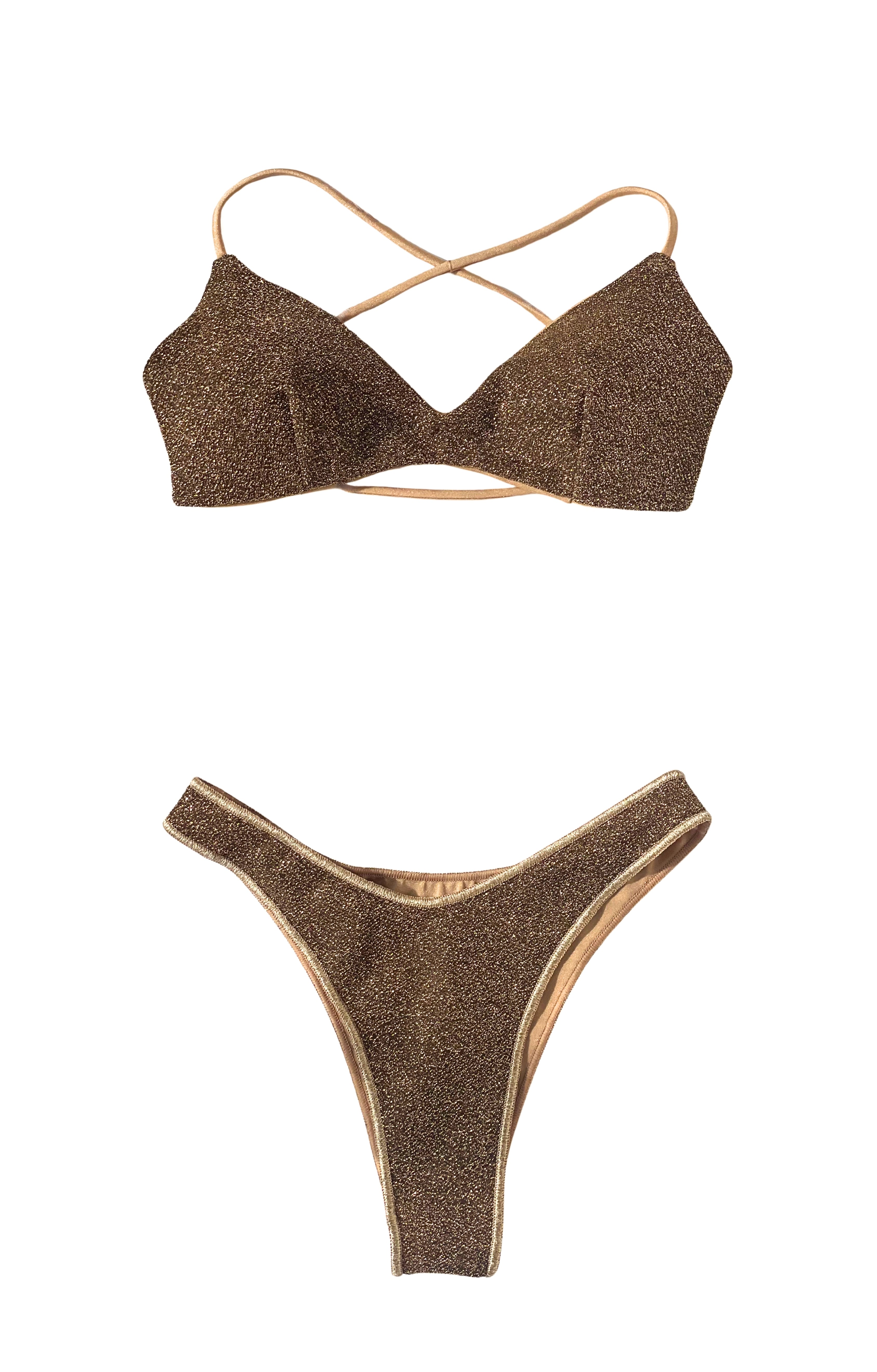 Bralette - gold
